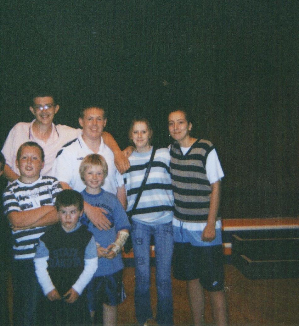 David, Connor, Spaz, Me and kids