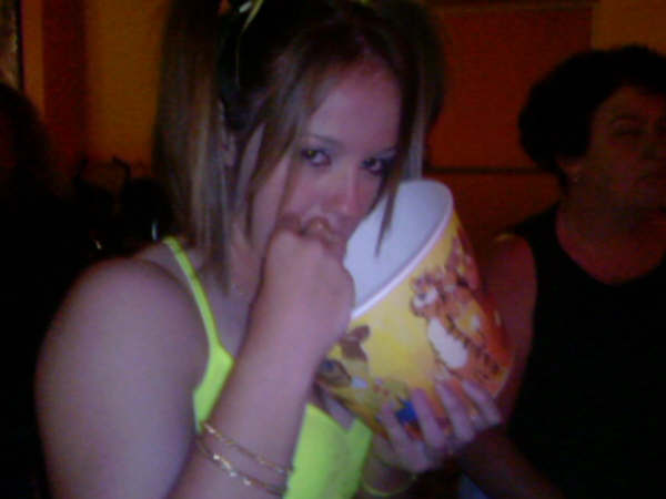 Me and Popcorn (ha ha)
