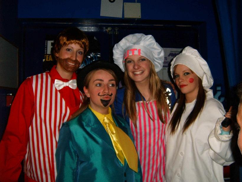 Stacey, Georgie, Rachel, Mary-Ann - Professor Schloops