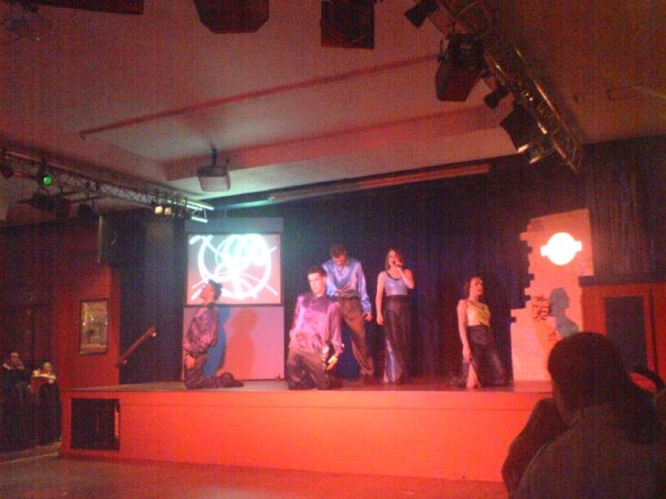 Scot, Danny, Damo, Gemma, Rachel