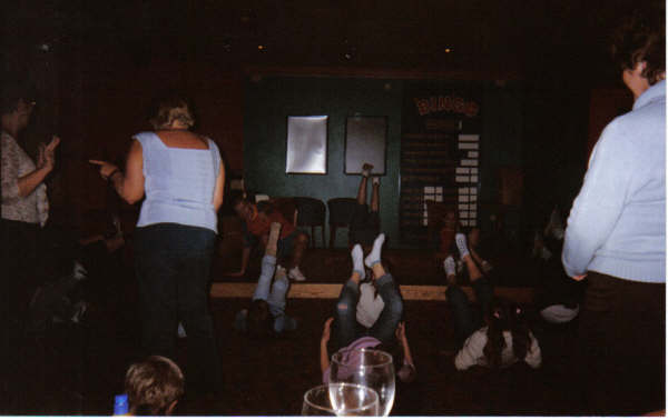 Party Dances in sports bar