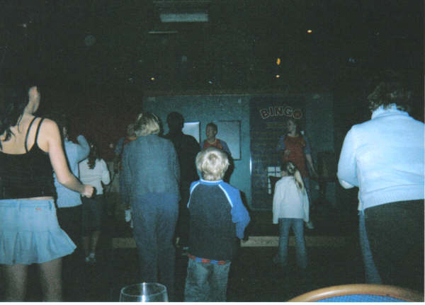 Party dances in aquabar