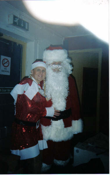 Paula and Father Xmas