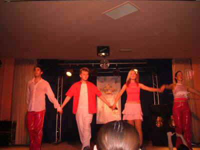 Garry, Danny, Hayley and Laura