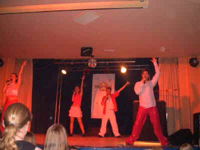Laura, Hayley, Danny and Laura 2005