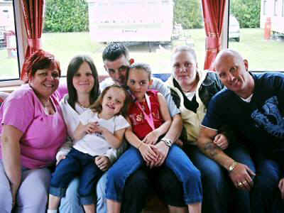 Mom, Sophie, Wayne, Me, Dad, Imogene and Elisha on hoilday 2005