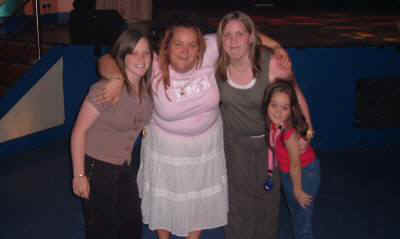 Sophie, Aunt Donna, Me and Elisha