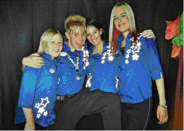 Lil Mel, Danny, Kirsty and Hayley