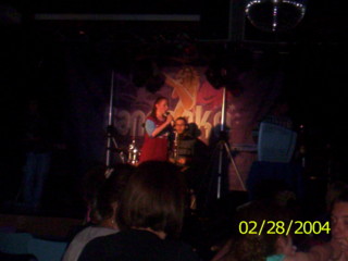 Stace singin in da talent show