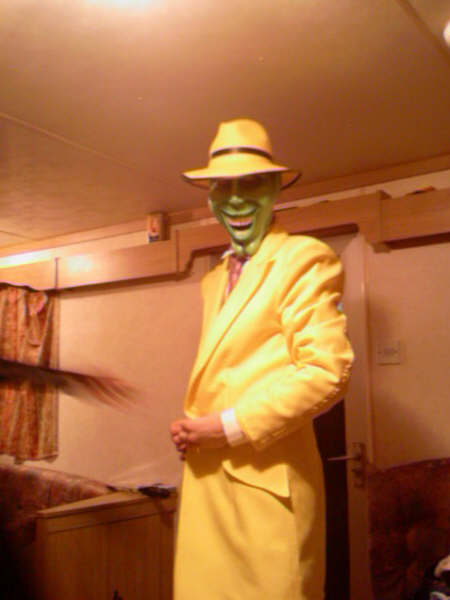 Me as 'The Mask'