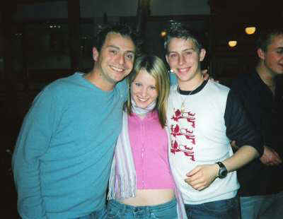 Andy Jay, Louise Sadler, Mick Dundee