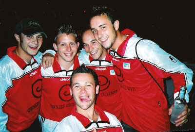 Primrosw Valley Football Team - Luke, Mick, Neil, Jay, Andy