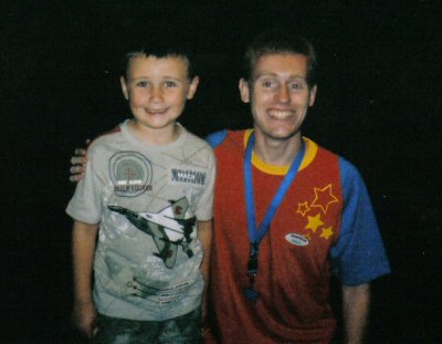James and Keiron - Great kid