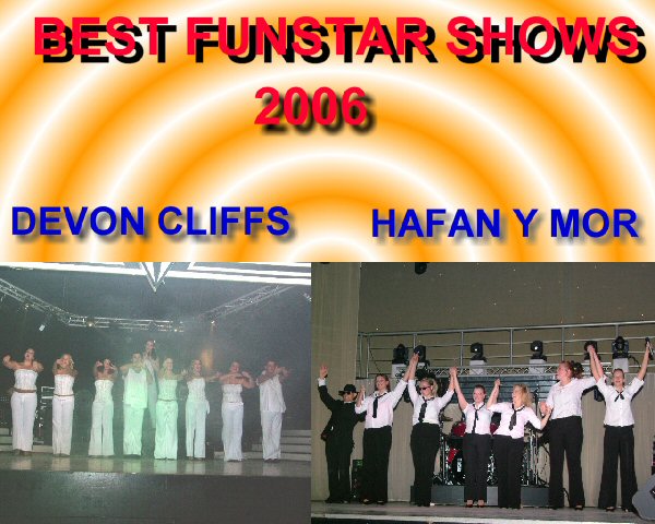 Best Funstar Shows - Devon Cliffs & Hafan-Y-Mor