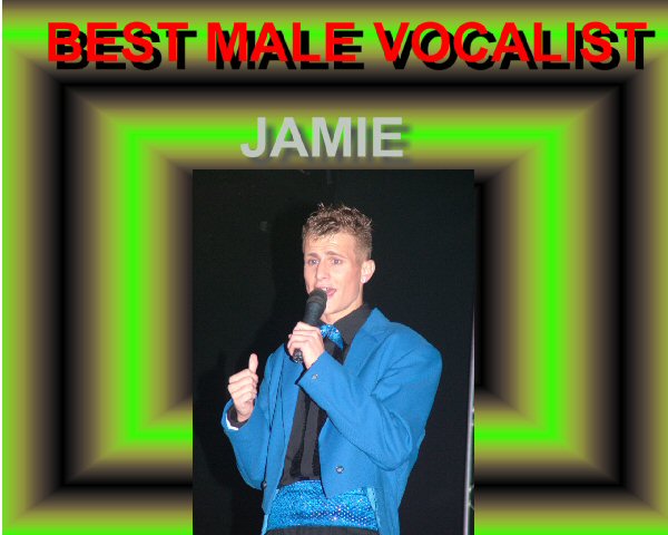 Best Male Vocalist - Jamie