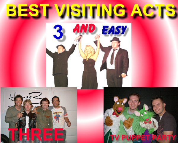 Best Visiting Acts - 3 and Easy, Three3, Puppet Party